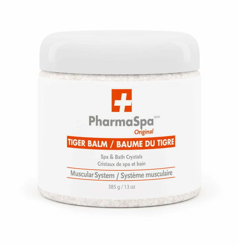 Cristaux PharmaSpa TIGER BALM pour spa et bain – 385 g