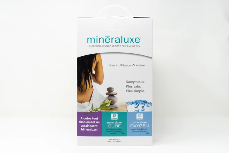 Minéraluxe Duo – Trousse 3 mois pour spa
