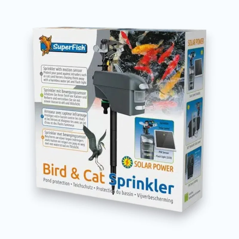 Superfish Bird & Cat Sprinkler — Répulsif à eau pour bassin