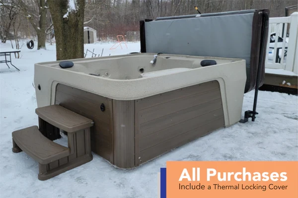 Spa 5 places Freeflow Excursion Premier – Arctic White / Charcoal