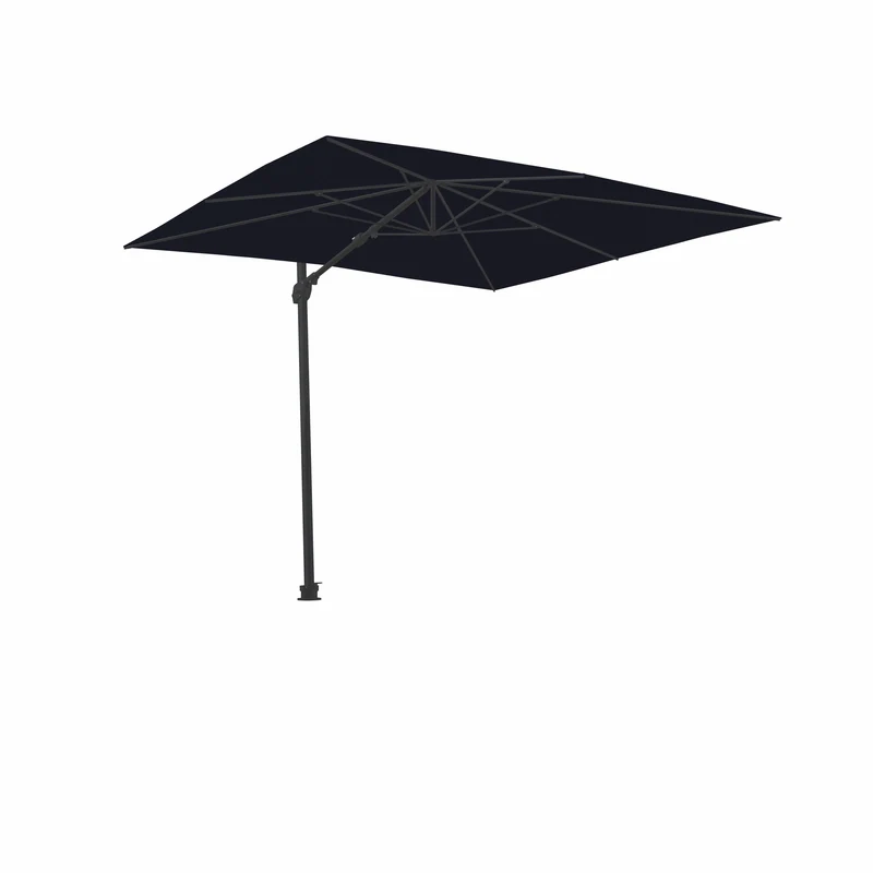 Parasol Cantilever Treasure Garden AG25T 10’ Carré Navy | Parasol Déporté 360° avec Inclinaison