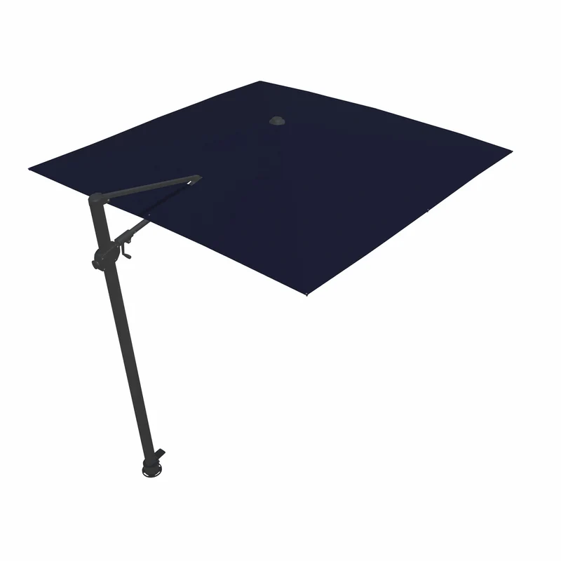 Parasol Cantilever Treasure Garden AG25T 10’ Carré Navy | Parasol Déporté 360° avec Inclinaison