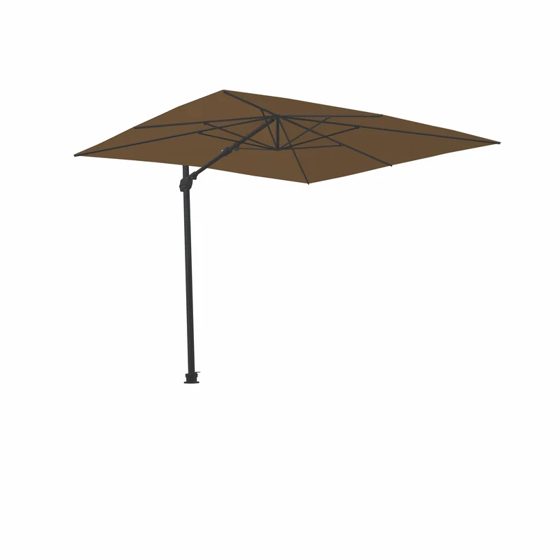 Parasol Cantilever Treasure Garden AG25T 10’ Carré Sand | Parasol Déporté 360° avec Inclinaison