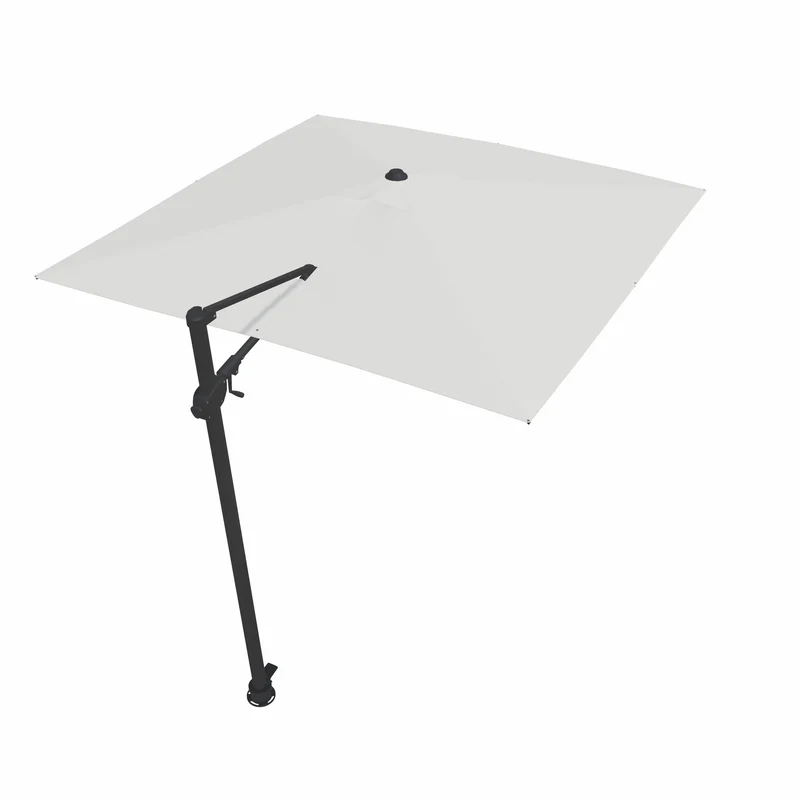 Parasol Cantilever Treasure Garden AG25T 10’ Carré Naturel | Parasol Déporté 360° avec Inclinaison