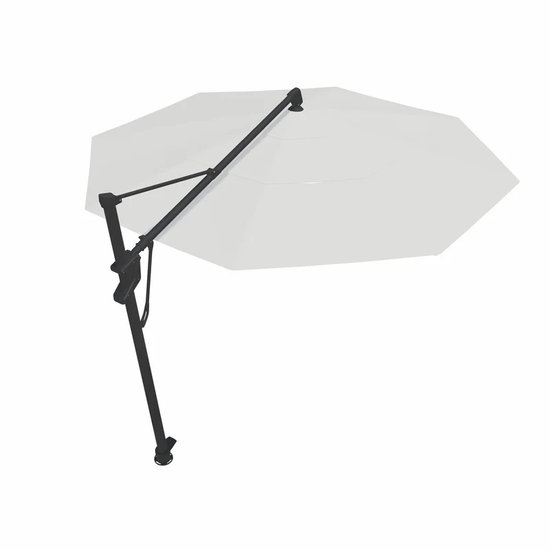 Parasol Cantilever Treasure Garden Starlux AKZ Plus 13’ Octogonal Naturel | Parasol Déporté avec Lumières Intégrées
