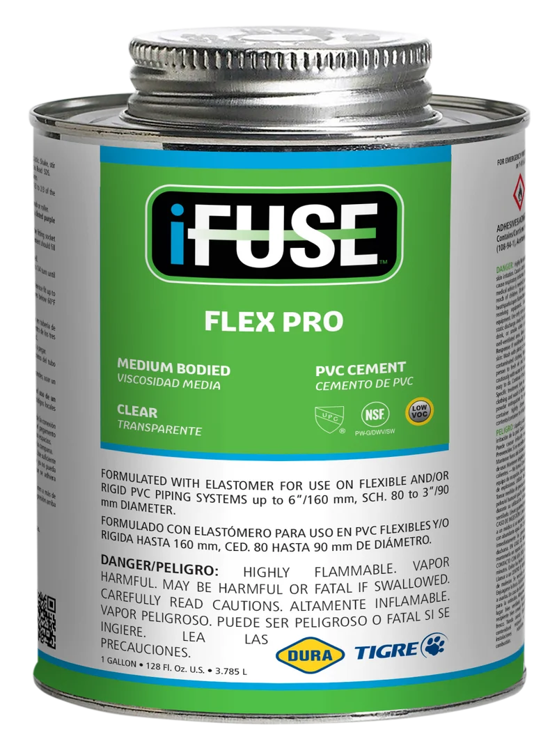 Colle Plomberie Dura IFUSE Clear Flex Pro IFPT160 – Ciment PVC Format Pinte