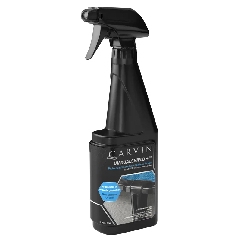 Carvin UV DualShield+ 500 ml – Protecteur UV pour surfaces de piscine et mobilier extérieur