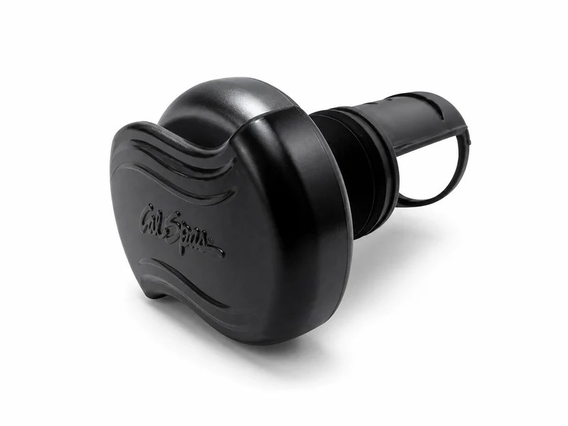 Capuchon et poignée Swoosh noire pour valve diverter 2" avec joints toriques (PLU21300477)