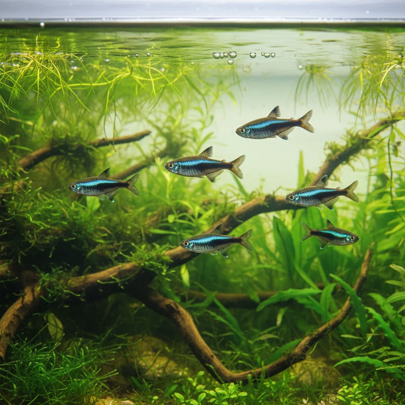 Hyphessobrycon herbertaxelrodi 2-3 cm