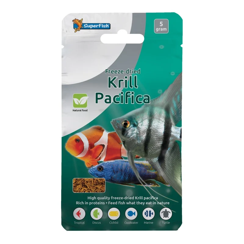 SF Freeze Dried Krill Pacifica 5 Gram