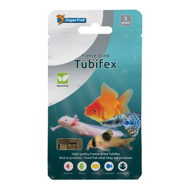 SF Freeze Dried Tubifex 5 Gram