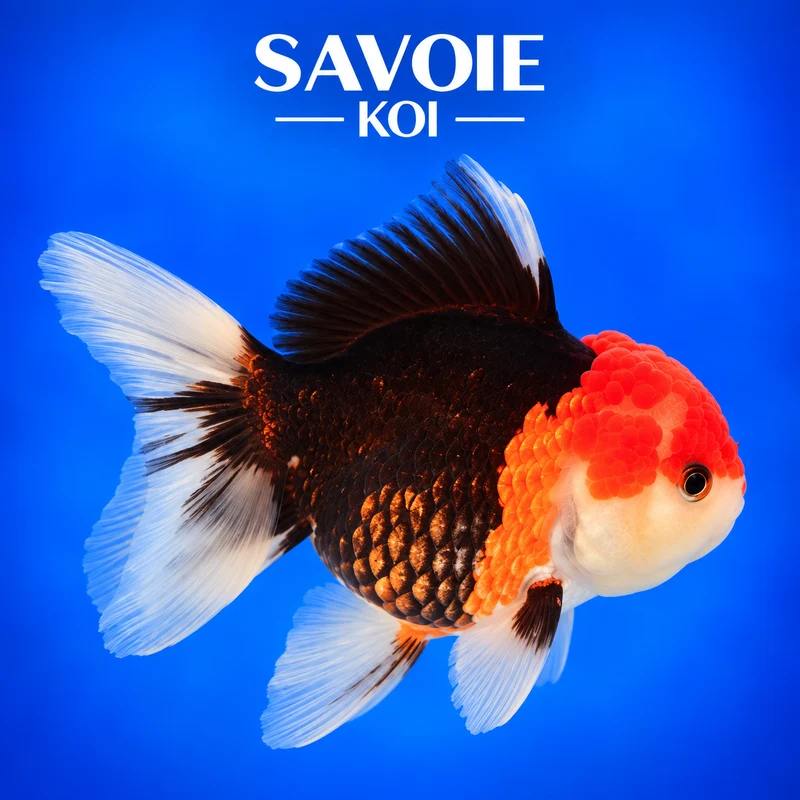 Oranda Tricolore 8-10 cm - Spécimen 55