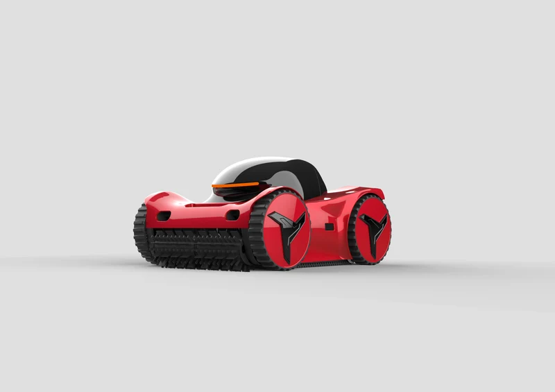 Robot nettoyeur de piscine sans fil Moov M1 Pro-125 | Piscines jusqu'à 50 pieds