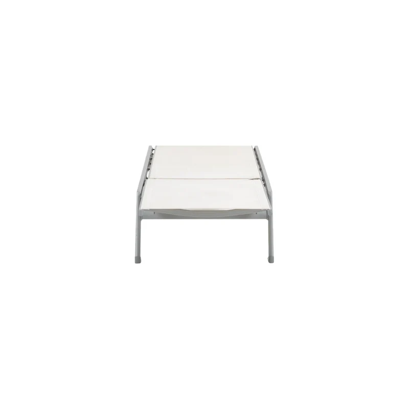 Chaise Longue Ratana Collection Lucca Blanche