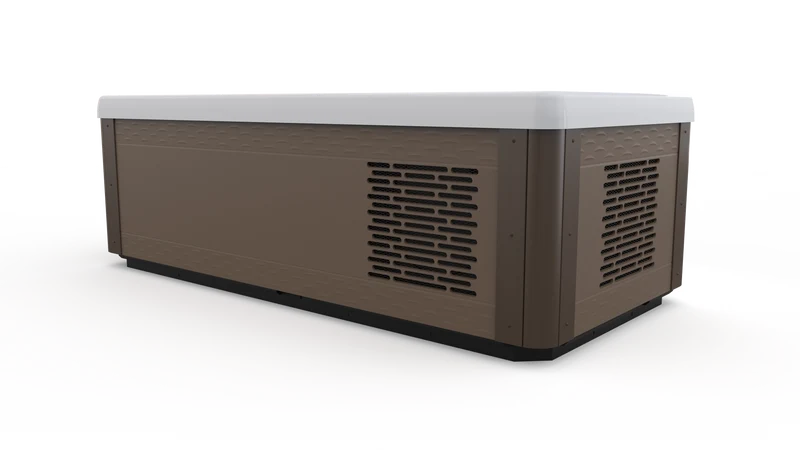 Vigor Cold Plunge Hot Spring – Blanc Arctique avec habillage Moka ou Cendré