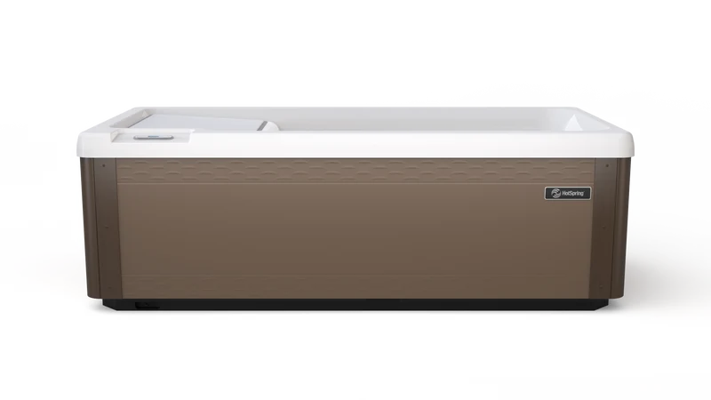 Vigor Cold Plunge Hot Spring – Blanc Arctique avec habillage Moka ou Cendré