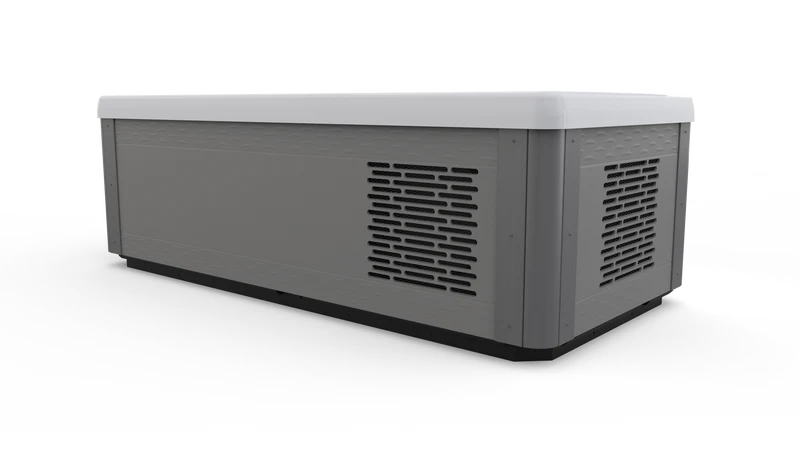 Vigor Cold Plunge Hot Spring – Blanc Arctique avec habillage Cendré