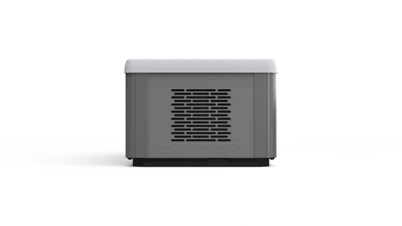 Vigor Cold Plunge Hot Spring – Blanc Arctique avec habillage Cendré