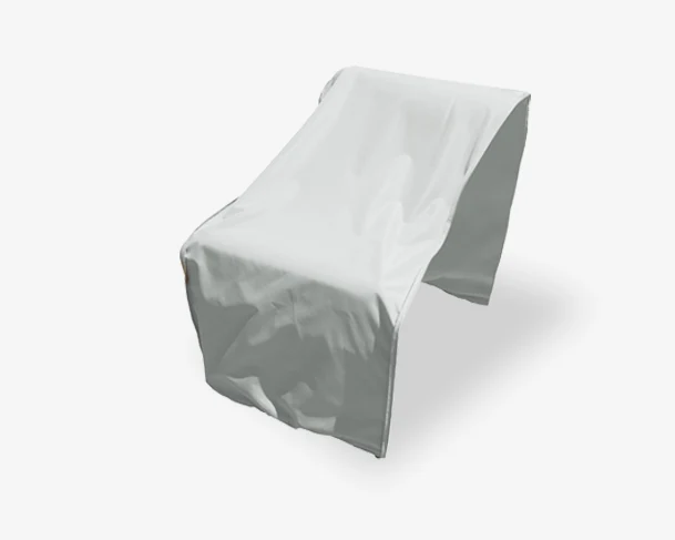 Housse de protection pour sectionnel central PFC402 – Polyester 300D durable – Gris pâle