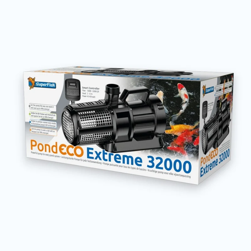 SuperFish Pond Eco Extreme 32000 — Pompe de bassin 45-450W