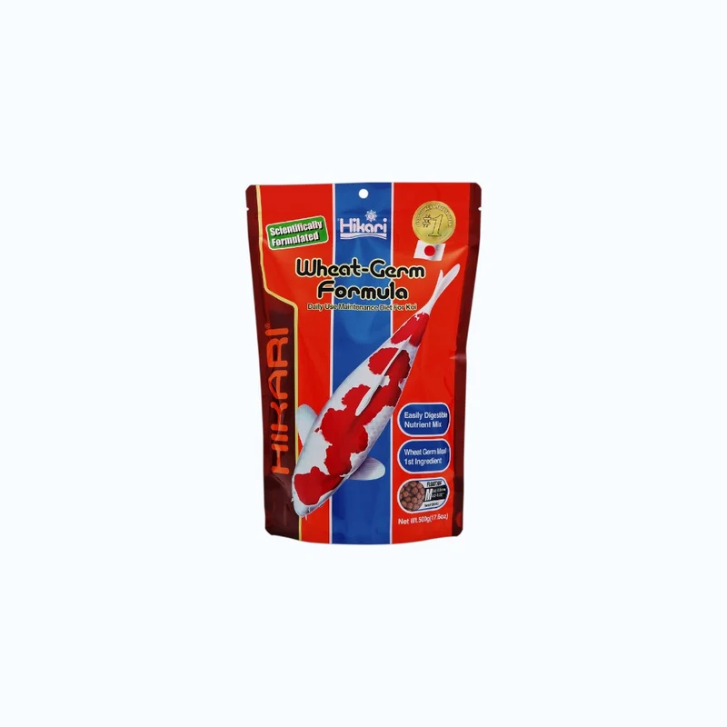 HIKARI WHEAT-GERM MEDIUM 500 GRAM - Nourriture basse température pour koi et poissons de bassin