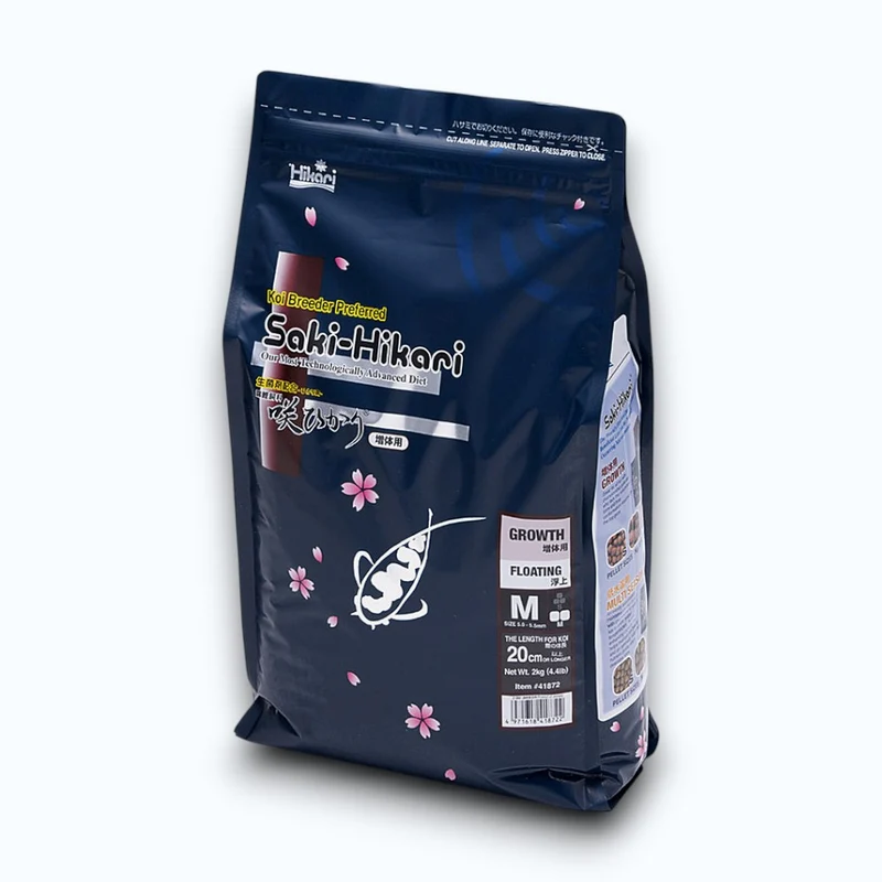 SAKI HIKARI GROWTH S 2 KG - Nourriture croissance pour koi et poissons de bassin