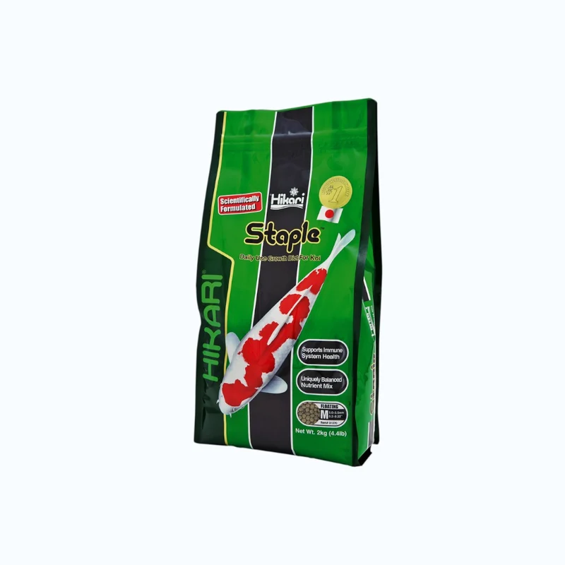 HIKARI STAPLE MEDIUM 2 KG - Nourriture quotidienne pour koi et poissons de bassin