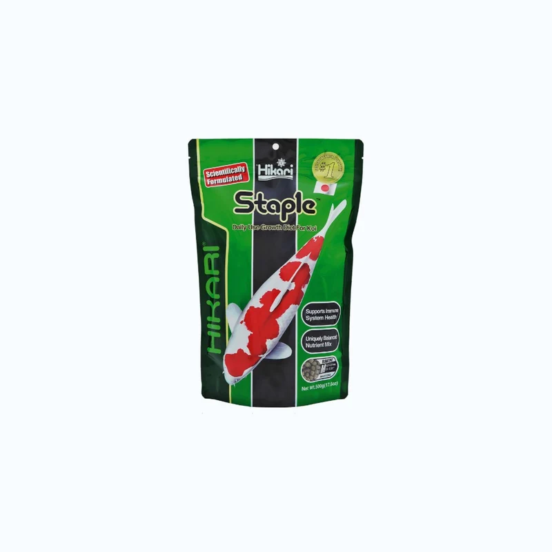 HIKARI STAPLE MEDIUM 500 GRAM - Nourriture quotidienne pour koi et poissons de bassin