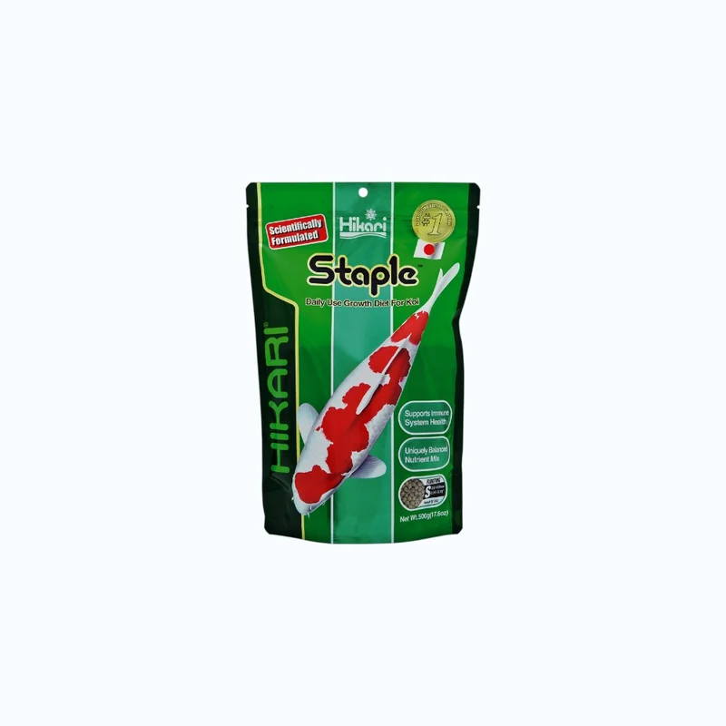 HIKARI STAPLE MINI 500 GRAM - Nourriture quotidienne pour koi et poissons de bassin