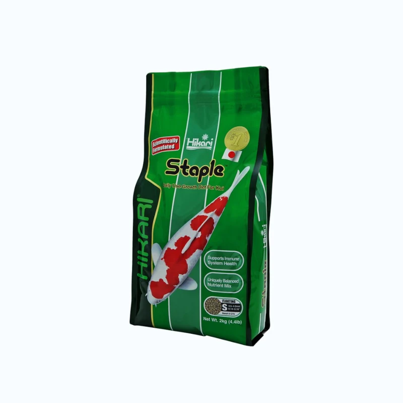 HIKARI STAPLE MINI 2 KG - Nourriture quotidienne pour koi et poissons de bassin