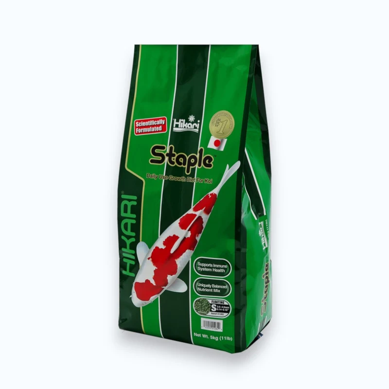 HIKARI STAPLE MINI 5 KG - Nourriture quotidienne pour koi et poissons de bassin