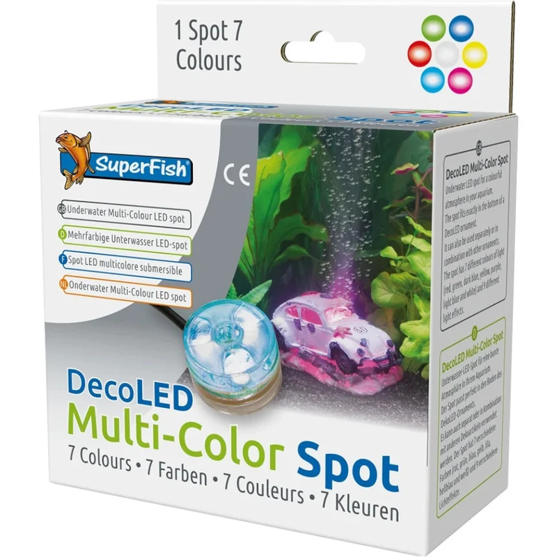 SuperFish Deco LED Multicolor Spot