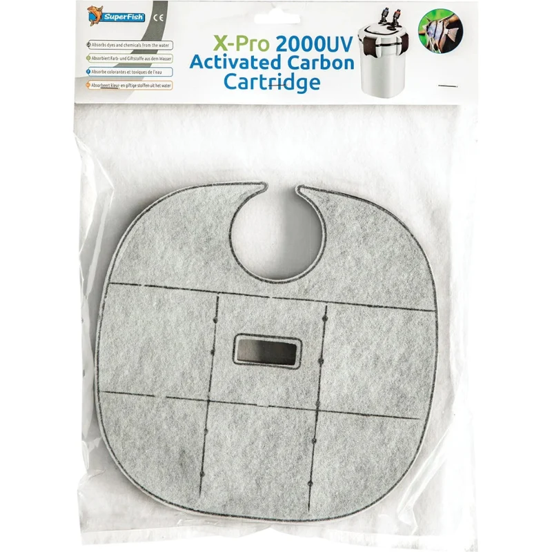 SuperFish Kit charbon pour filtre X-Pro