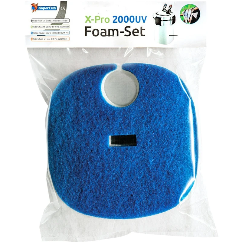 SuperFish Kit de mousses pour filtre X-Pro