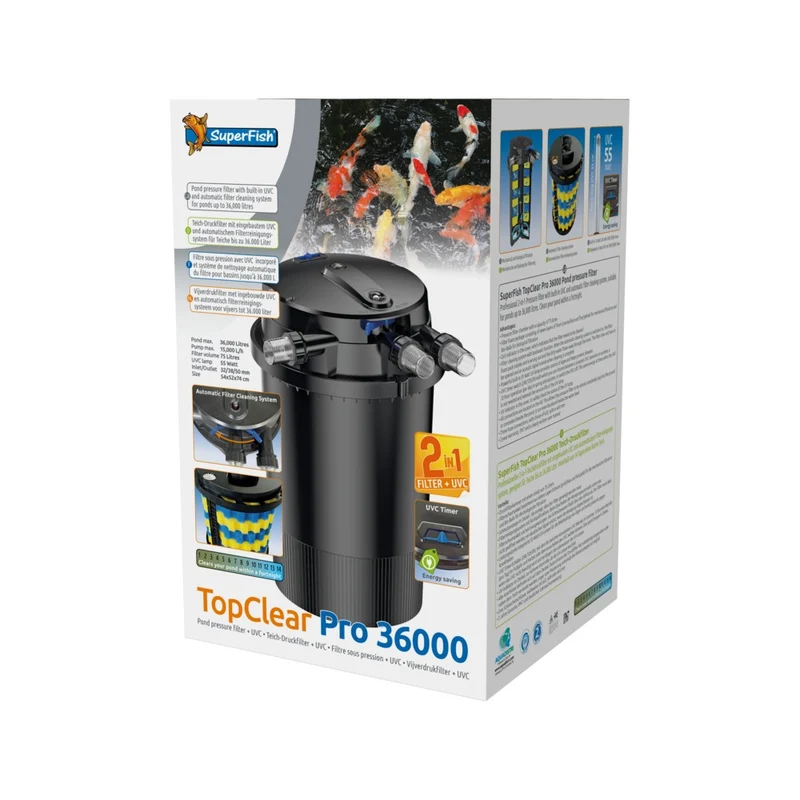 TopClear Pro 36000 Pour Bassin