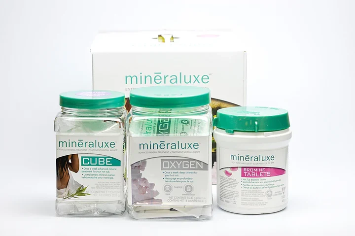 Trousse Minéraluxe Bromine - Entretien de Spa Simplifié 3 Mois