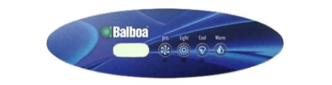 AUTOCOLLANT CLAVIER TOP BALBOA VL200