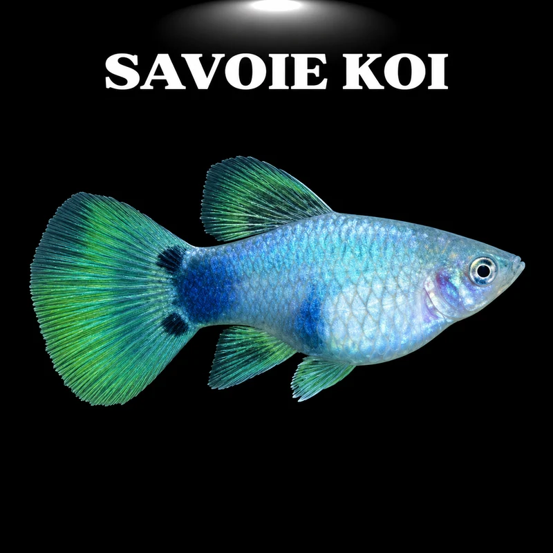 platy mickey bleu
