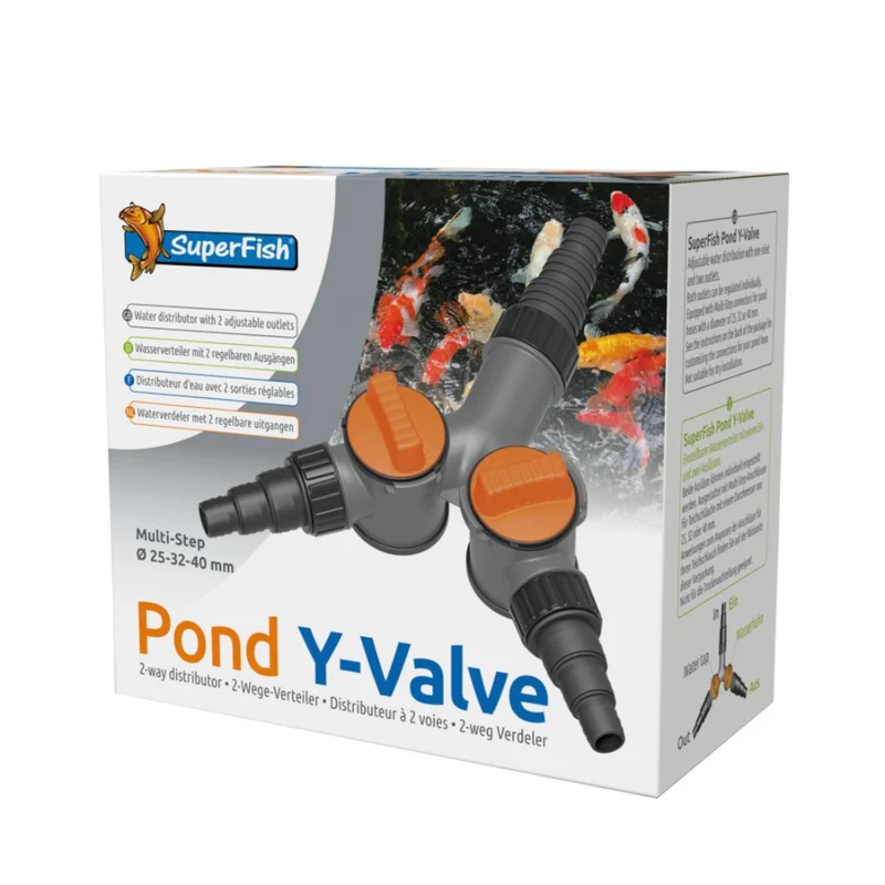 SuperFish Pond Y Valve