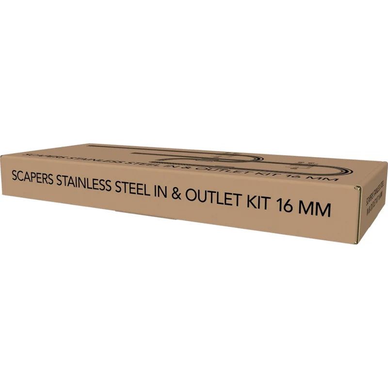 SuperFish Scapers Kit In & Outlet Inox
