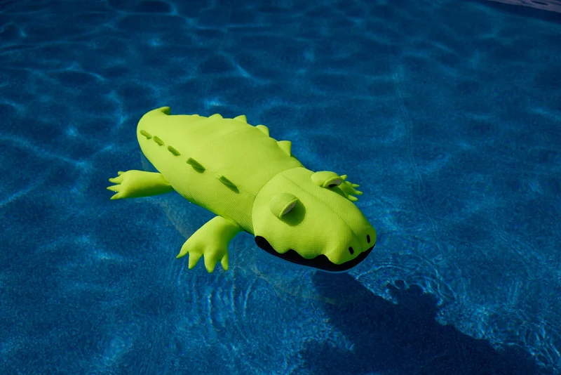 Pool Bean Bag Crocodile Flottant