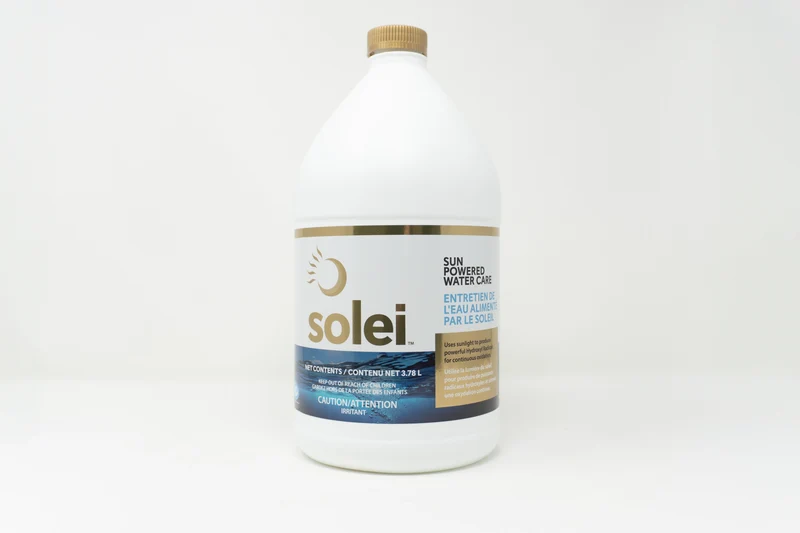 Solei 3,78 L – Oxydant pour piscine activé par le soleil