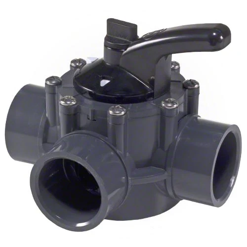 Hayward PSV3SDGR 3-Way Diverter Valve, 1.5" - 2" Pipe