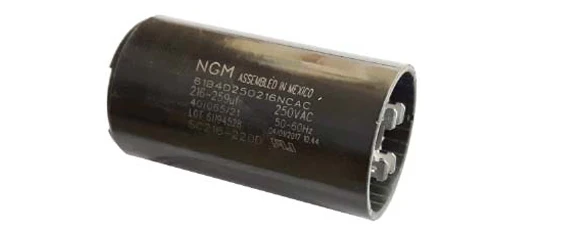CONDENSATEUR CA - 53-64 MF - 250 V CA