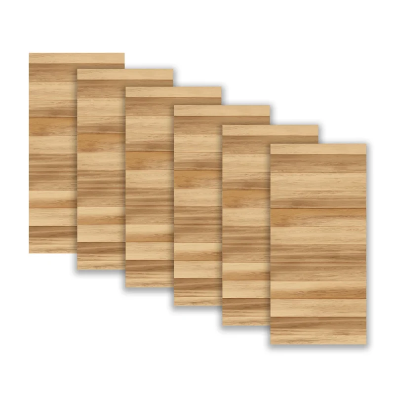 Panneaux muraux intérieur cèdre pour pavillon Sofia (lot de 6) - 14 x 14 pi