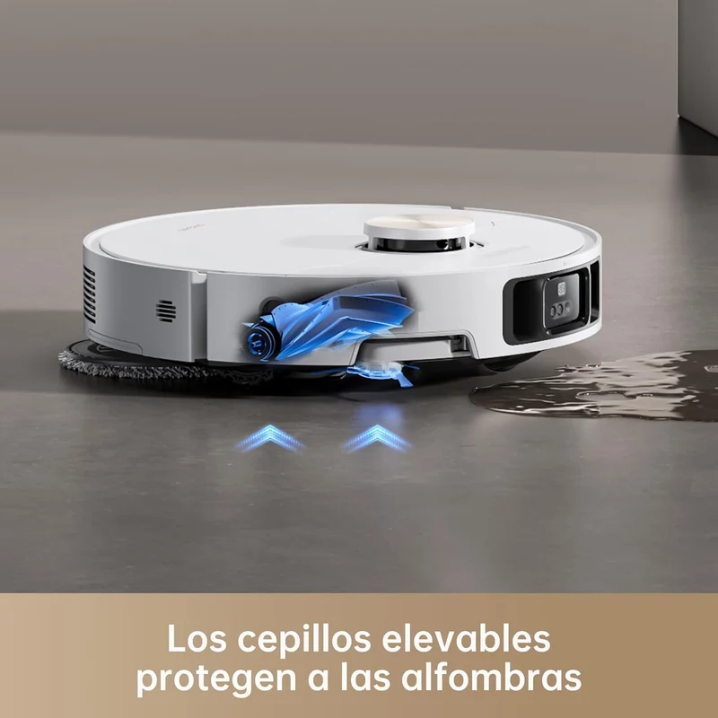 Dreame – X40 Ultra Complete Robot aspirador y fregasuelos blanco con base automática y navegación inteligente para hogar