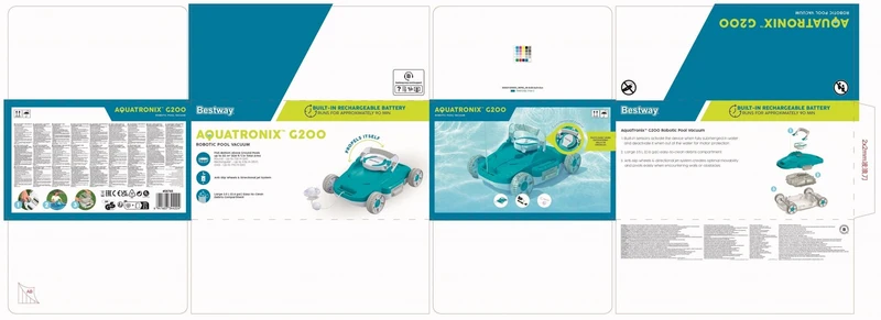 AquaTronix G200 Automatische Zwembadstofzuiger Robot