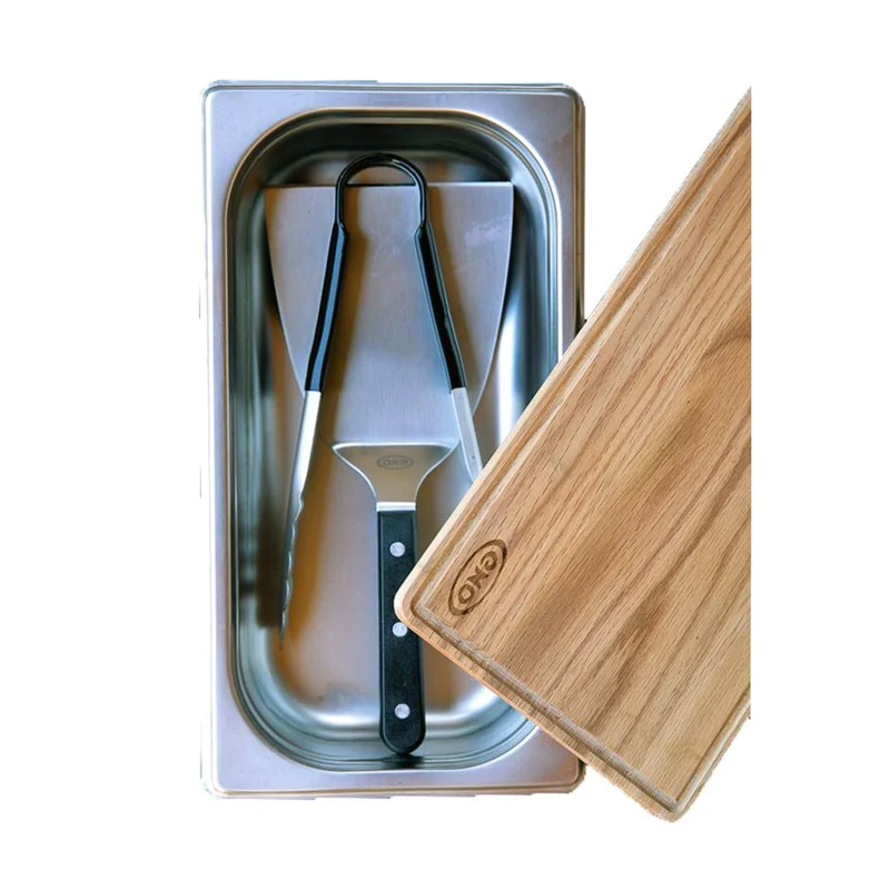 Coffret du Chef pour grillades sur plancha