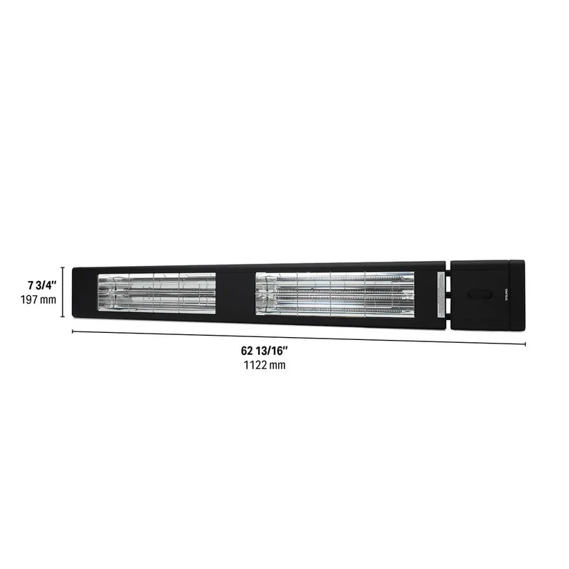 Chauffe-terrasse infrarouge - 4000W