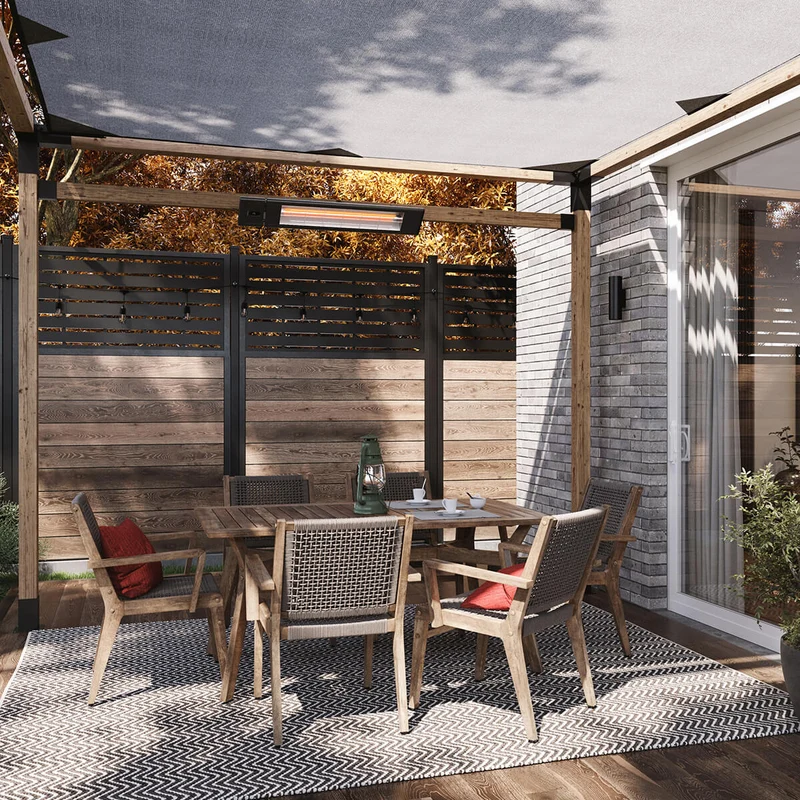 Chauffe-terrasse infrarouge - 3000W